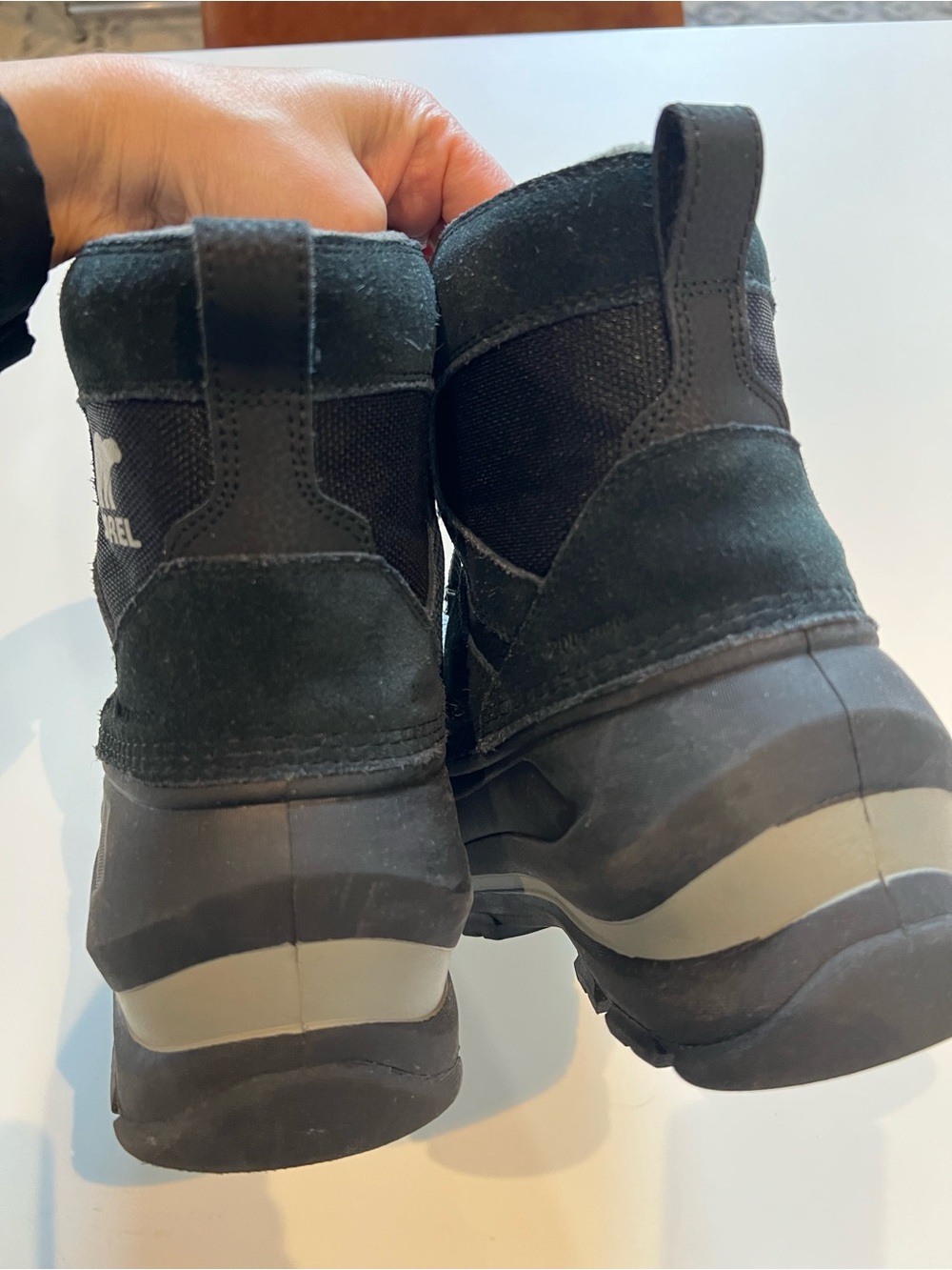 Sorel Men’s Black Lace-Up Winter Boots - Picture 3 of 6